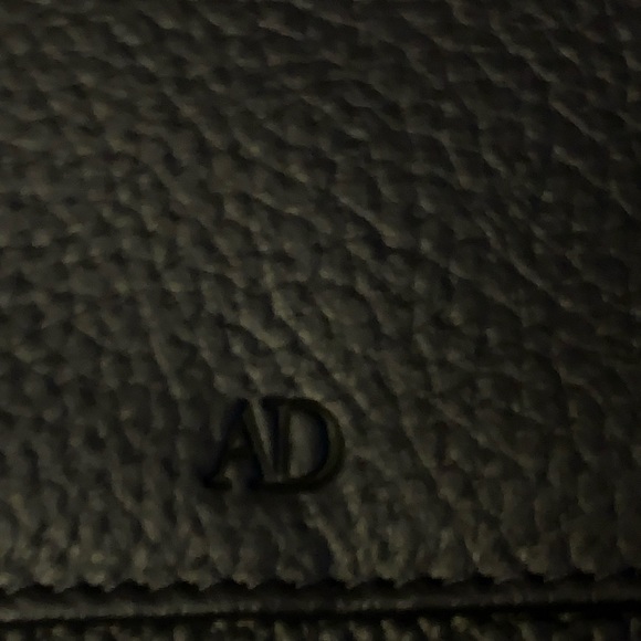 AD Leather Checking Book Wallet vintage - Picture 3 of 9